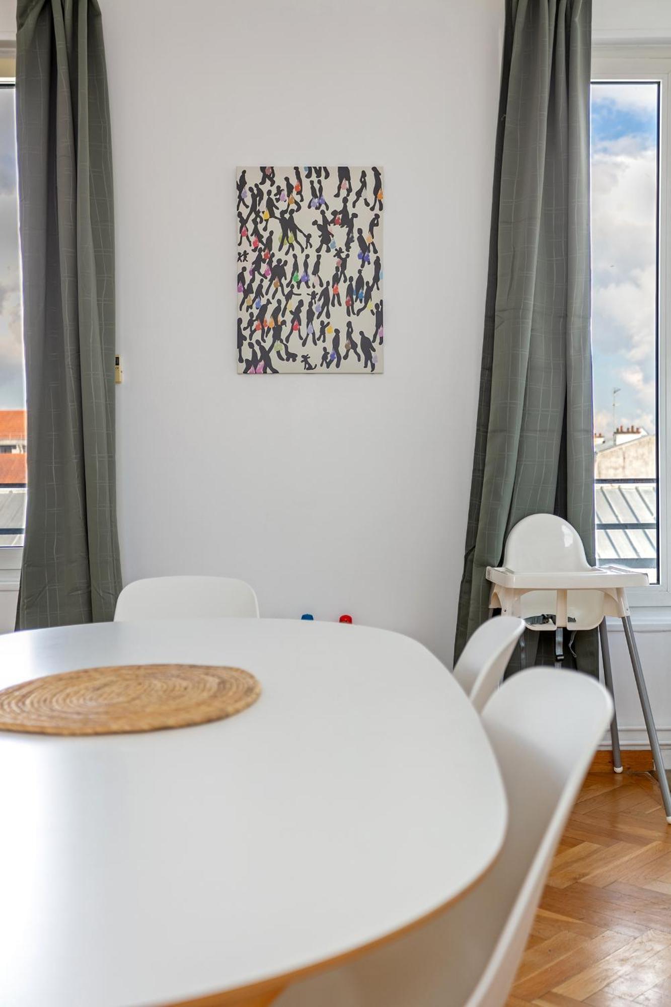 塞纳河畔皮埃尔菲特Parisian Penthouse With Large Terrasse公寓 外观 照片